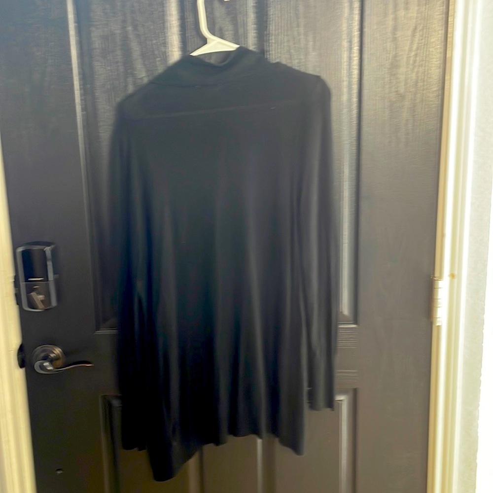 Black cardigan